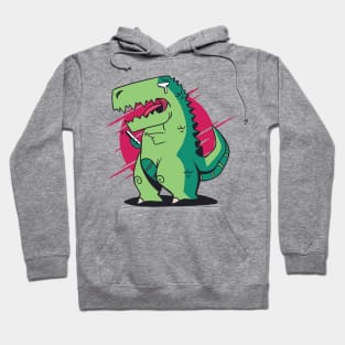 Dinosaurier Handy Shirt Hoodie